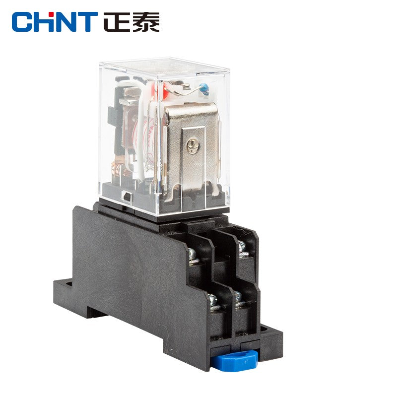 Chint (CHNT) JZX-22F/2Z 5A DC 220V 8-pin intermediate relay hh52p with light and base DC