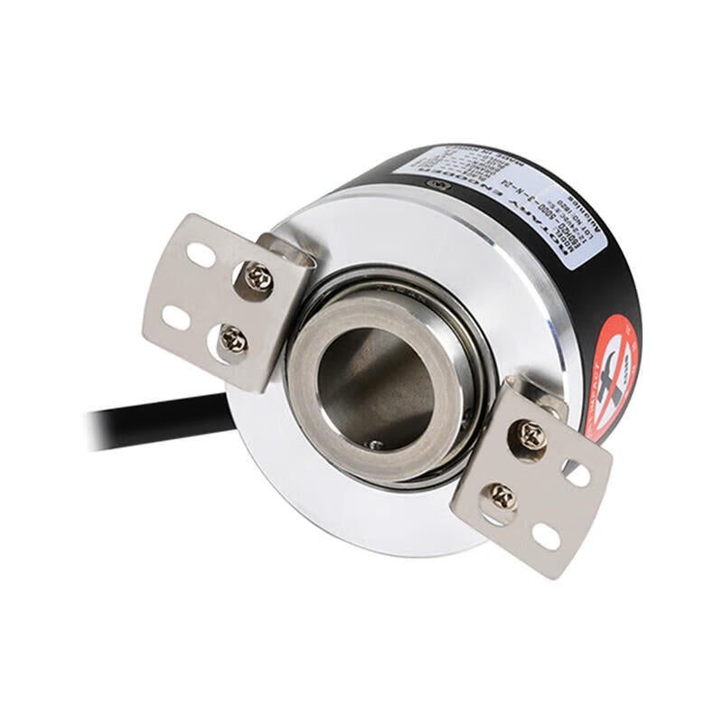 Autonics hollow shaft incremental rotary encoder 5000P/R voltage output DC5V cable 2m outer diameter φ60mm shaft diameter φ20mm; E60H20-5000-3-V-5