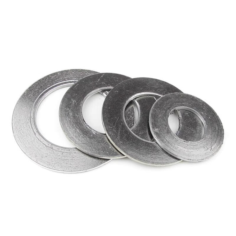 Yonghao Yinghong Metal Spiral Wound Gaskets, Carbon Steel Inner and Outer Ring Metal Graphite Sealing Gaskets, Customizable DN100PN16 (10 pieces) Price per piece