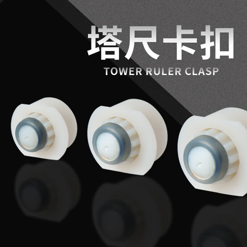 GeeLii Leveling Tape Clips, 10-pack, Universal Aluminum Alloy Leveling Tape Clips, 55359