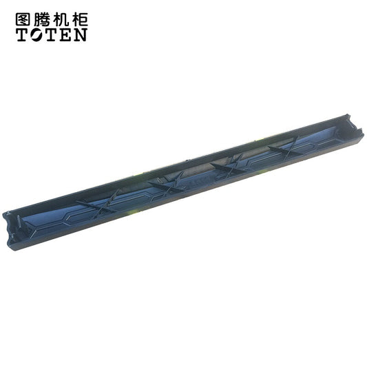 Totem (TOTEN) 1U plastic blind plate standard false panel bezel filler plate network cabinet accessories totem cabinet blind plate thickened new style black