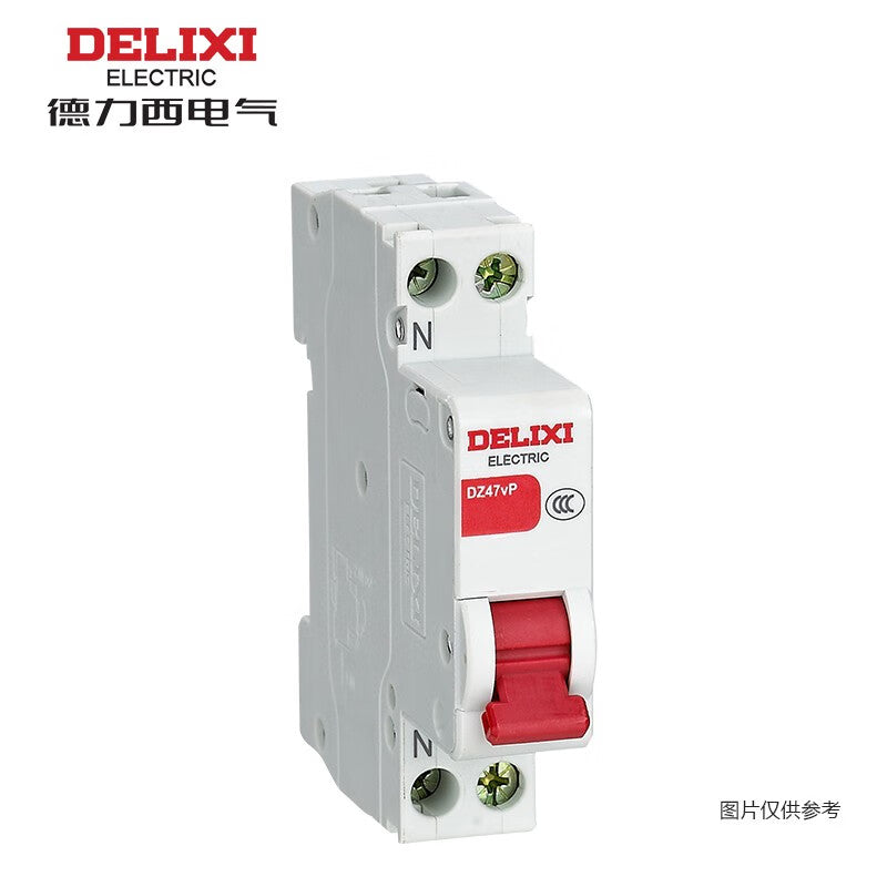Delixi DZ47vP 1P+ND 40A 4.5kA 230VAC DZ47VPD40 miniature circuit breaker