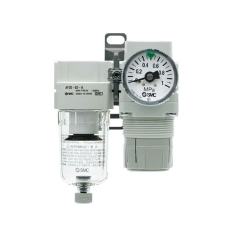 SMC air combination components, air filter + pressure reducing valve; AC30B-02G-A