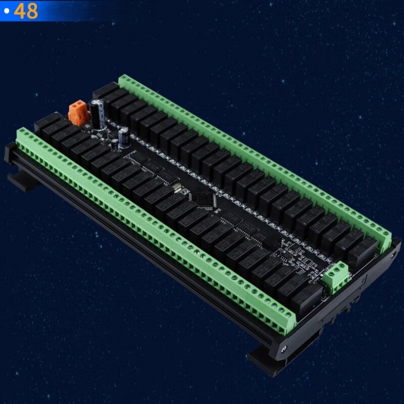 ZHONGSHENGKEJI Relay Output Module, Non-isolated; 24V; 48 channels; CAN