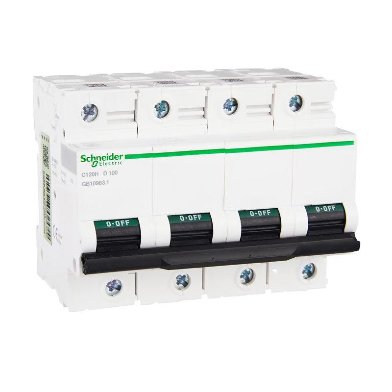 Schneider Electric C120H 4P D 100A Circuit Breaker