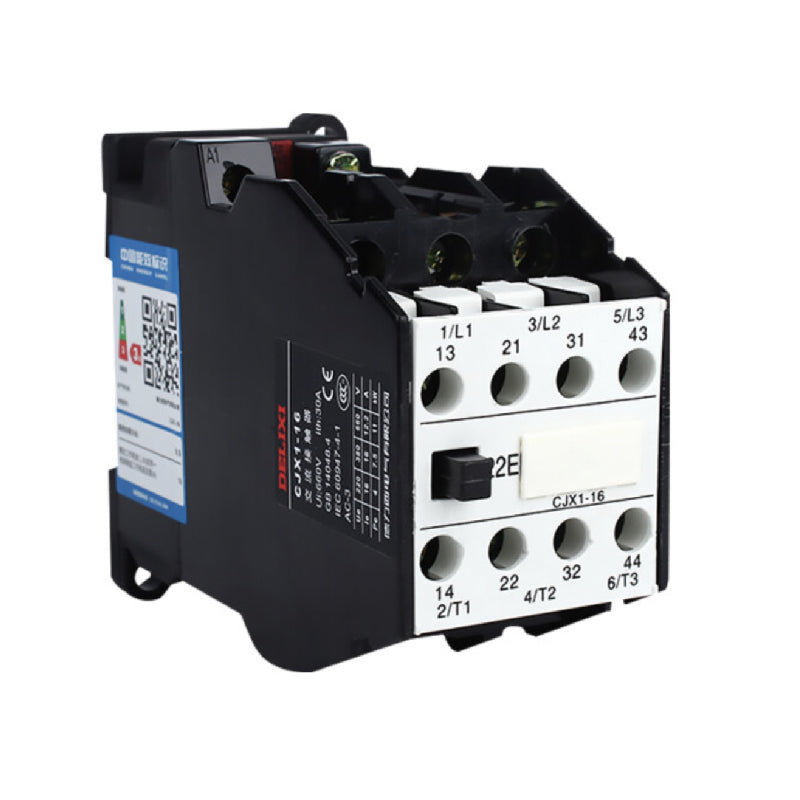 Delixi Electric CJX1-16/22 Universal AC Contactor 50Hz 220V
