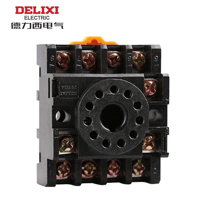 Delixi JTX accessory relay base/socket is suitable for: MY2PJQXJTXJSZ3 PF113A 11-corner PF113A relay accessory (C)