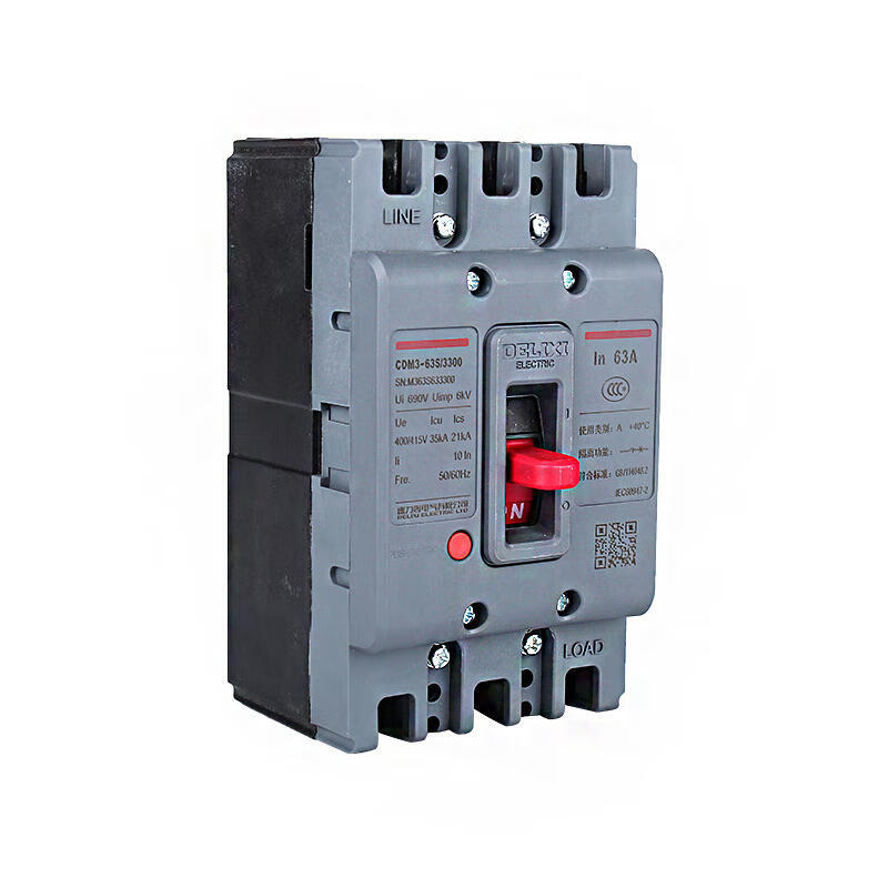 Delixi Electric Molded Case Circuit Breaker 3P 40A; CDM3-63S/3300 40A
