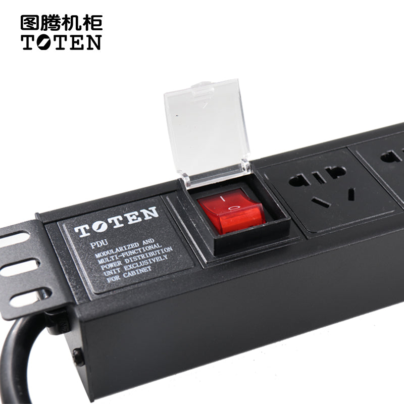 Totem 8-bit 16A PDU Industrial Multi-Purpose Power Distributor