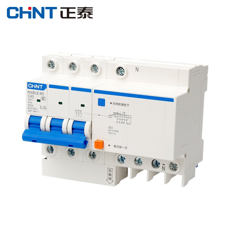 Chint NXBLE-32-3PN-C25 Small Leakage Protection Circuit Breaker