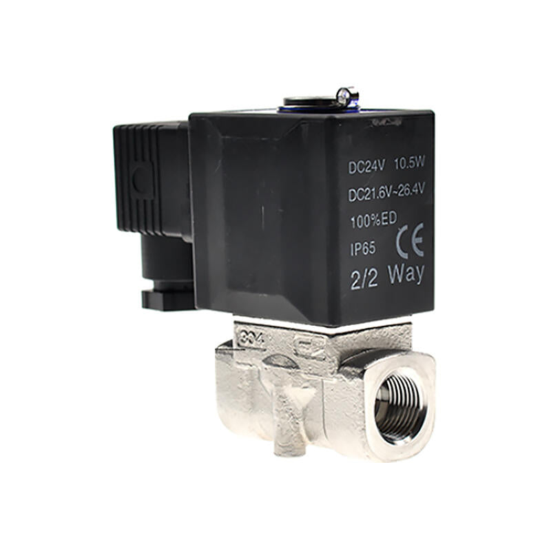 AirTAC Direct-acting fluid control valve, normally closed, DIN socket type; 2L03008B