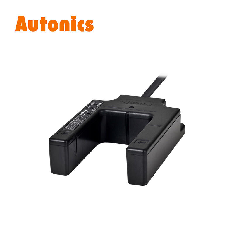 Autonics U-shaped photoelectric sensor slot type detection distance 50mm DC12-24V NPN cable 2m light ON / light-shielded ON; BUP-50S