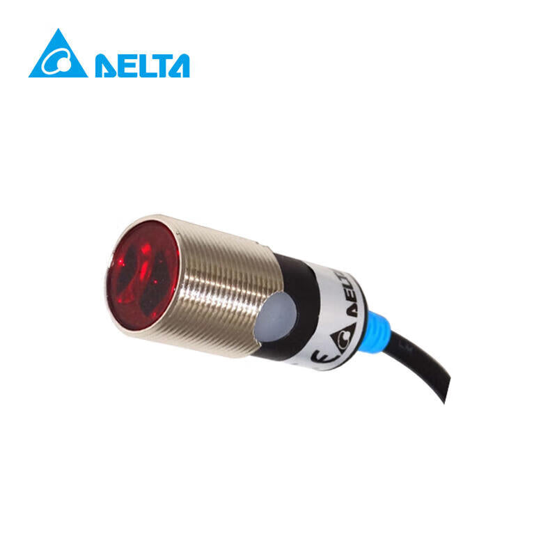 Delta diffuse reflection photoelectric sensor, push-pull output (compatible with NPN/PNP), 100mm detection distance; PS-MR1-USB2