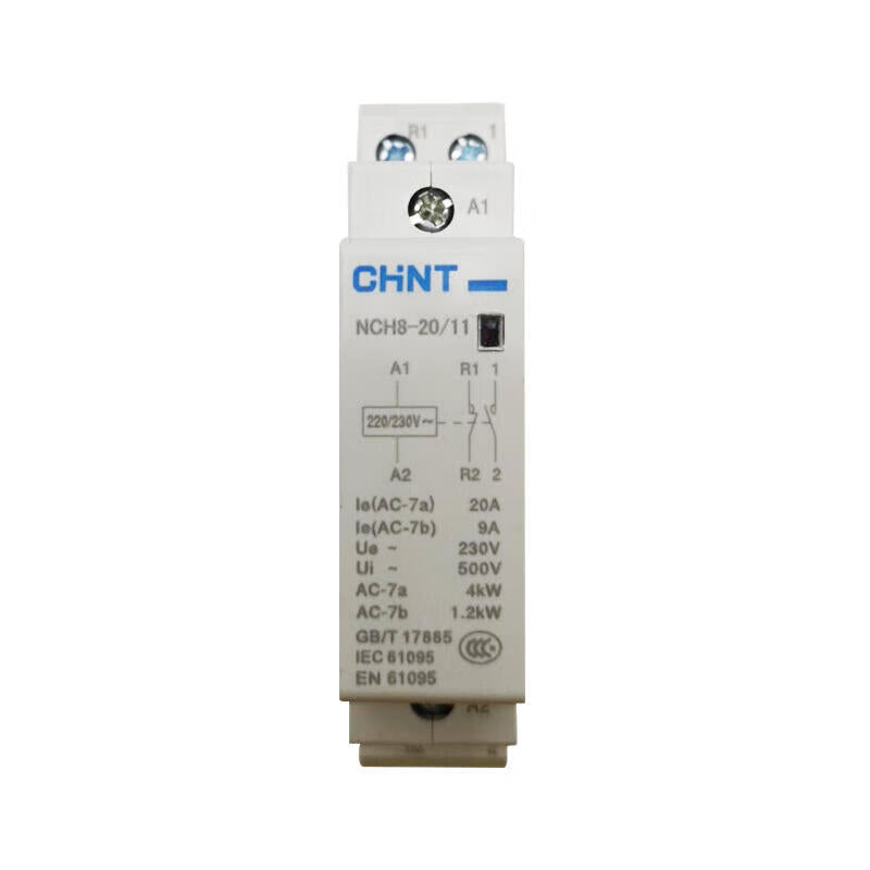 Chint AC contactor; NCH8-20/11 220/230V
