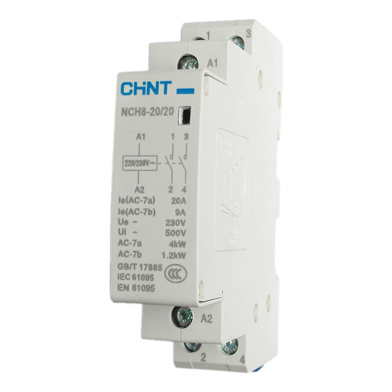Chint AC contactor; NCH8-20/20 220/230V