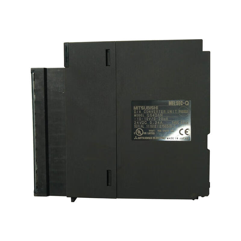 Mitsubishi Electric PLC, analog module, D/A conversion module: 4 channels, current/voltage output; Q64DAN
