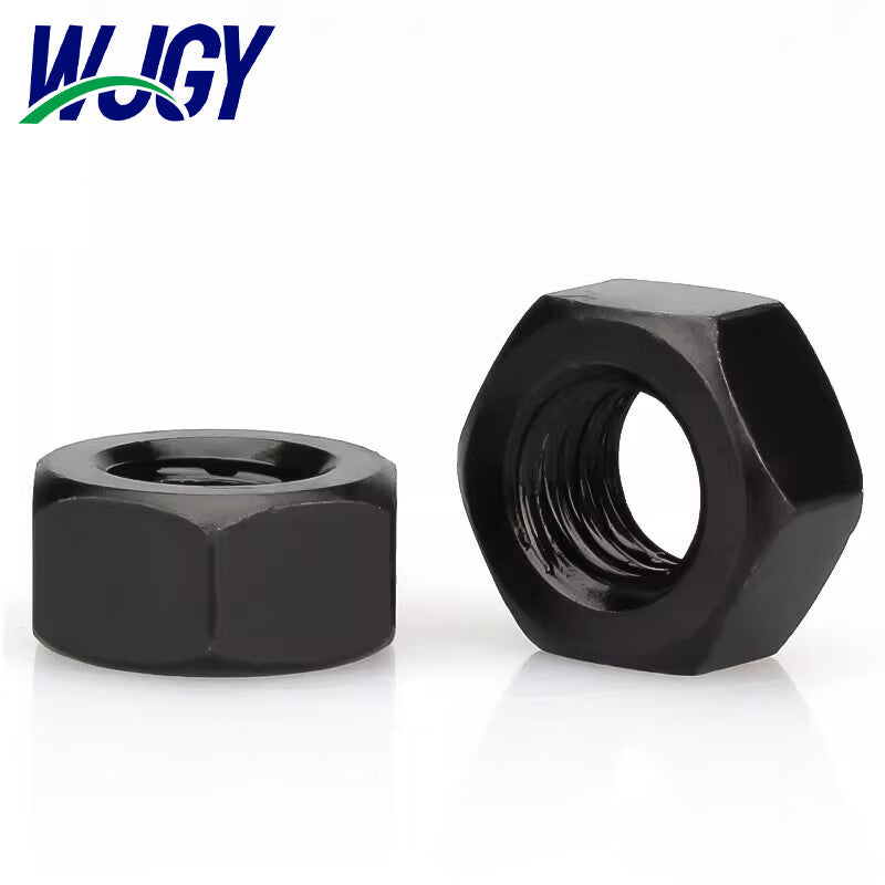 WJGY hexagonal head nuts, blackened, grade 8.8, M24