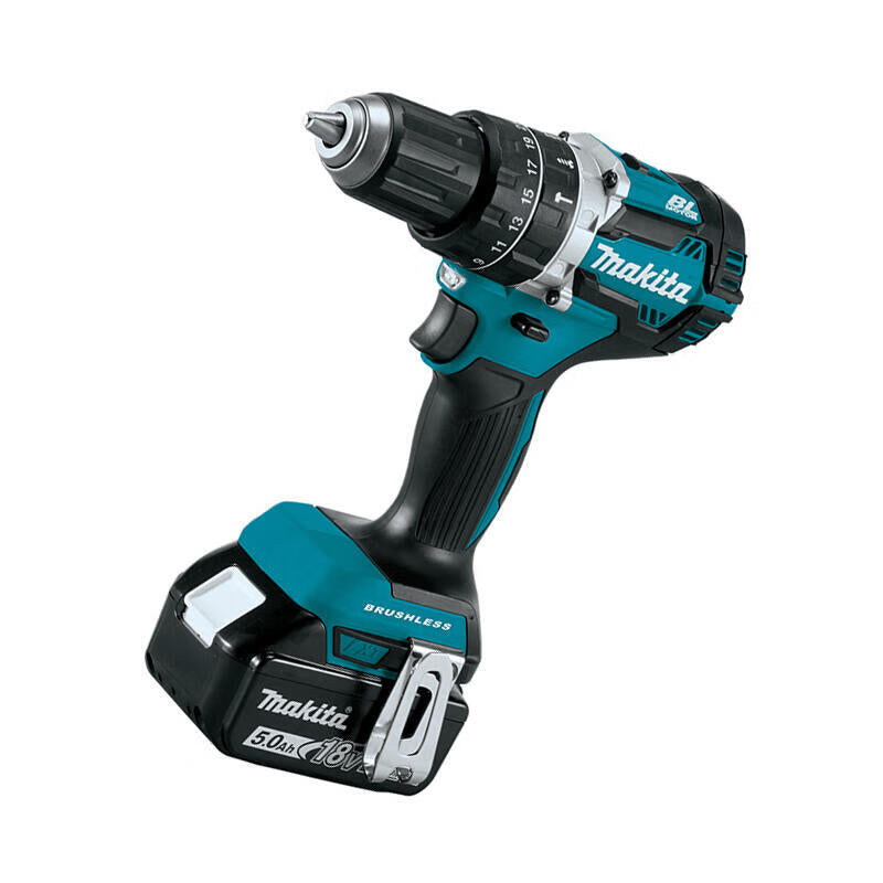 Makita DHP484RTE 18V Impact Driver; Cordless, Brushless, 5.0Ah, Powerful Performance