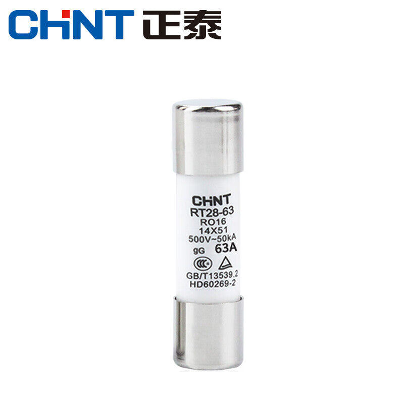 Chint (CHNT) RT28-32 (RO15) 10A round tube cap fuse 20 pieces