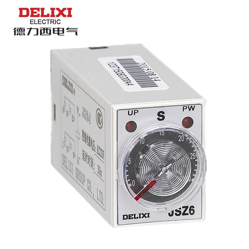 Delixi JSZ625S24D 5A 24VDC Time Relay with Dual Output