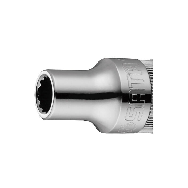 Star 12.5mm series 12-angle socket 8mm; model 13619. Designed for professional use