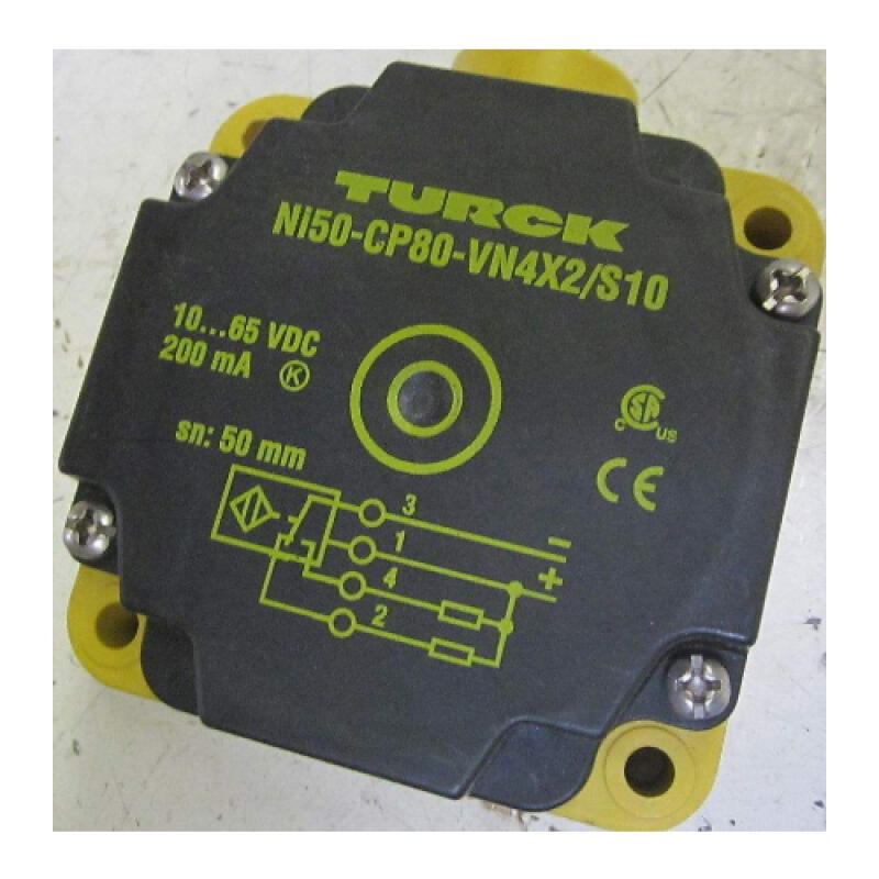 TURCK inductive proximity switch; NI50-CP80-FDZ30X2