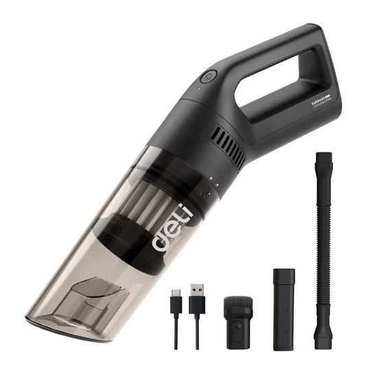 Deli Tools 55W Handheld Cordless Vacuum Cleaner; DL8080 (new and old models will be shipped randomly)