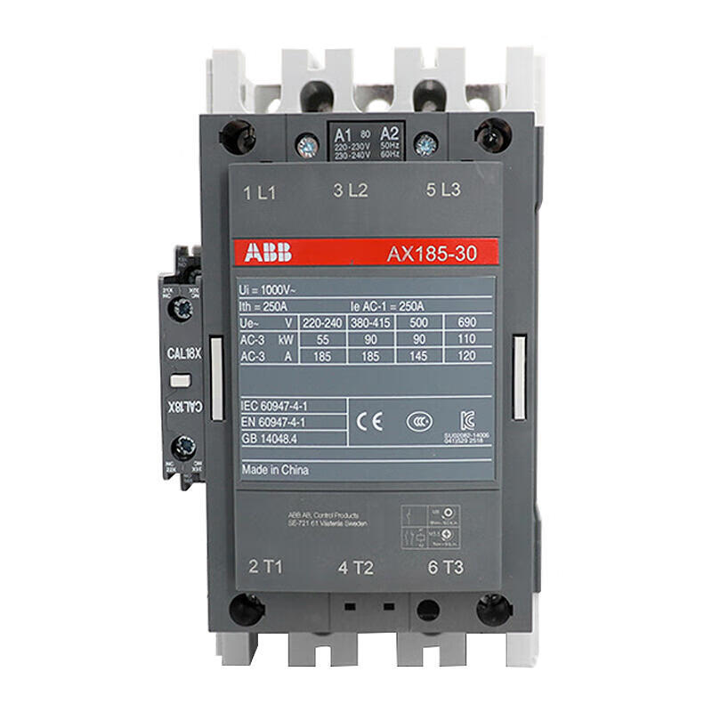 ABB AX185 General Purpose Contactor 110V 50Hz/110-120V 60Hz