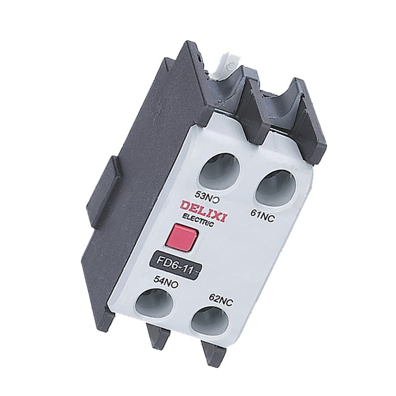Delixi customized AC contactor accessories FD6-20 top auxiliary contact RoHS FD620 1 delivery period 15 days customized models are not returnable