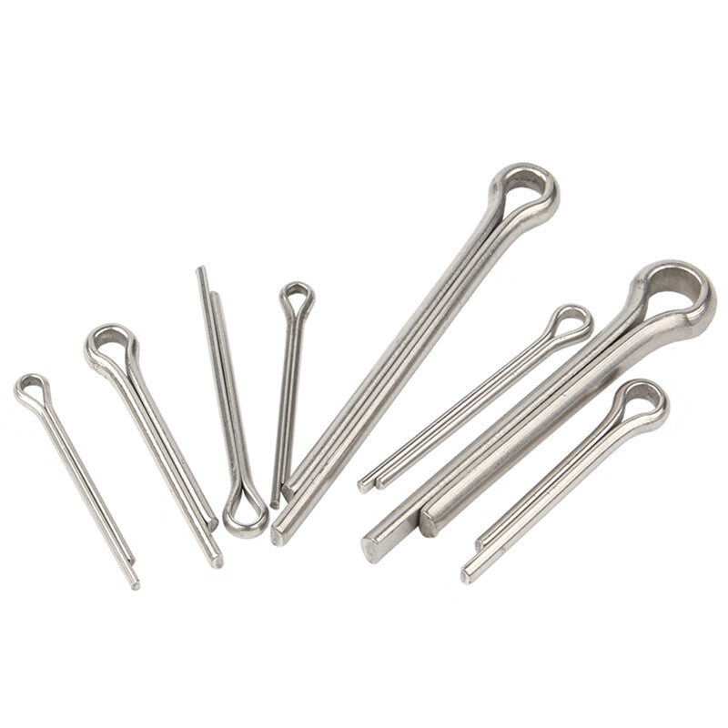 Deqi 304 Stainless Steel Cotter Pins, Safety Pins, Hairpin Pins, U-Shaped Pins, M3*30 (100 pieces)