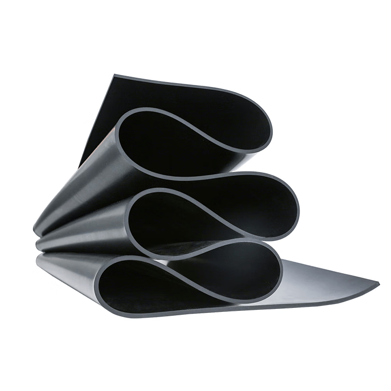 Xinyuan Black Industrial Rubber Sheet, High-Voltage Resistant, Insulating, Oil-Resistant, and Shock-Damping Pad for Power Distribution Rooms, 3/5MM Sealing Rubber Sheet, Black, 1M Width * 2MM Thickness * 50KG per Roll (Approximately 15 Meters)