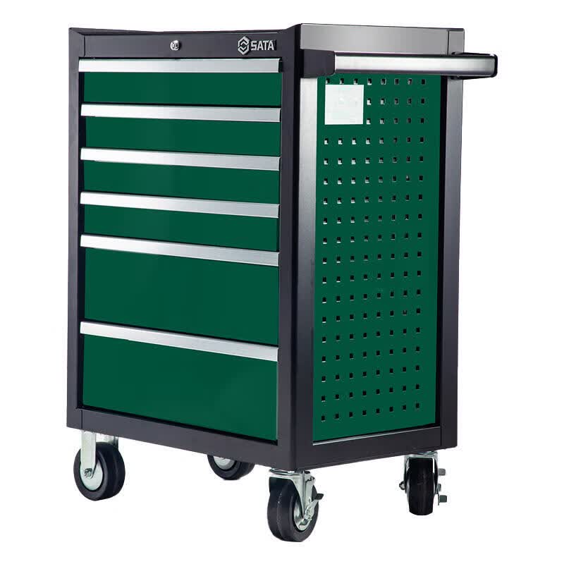 SATA 249-piece sheet metal repair tool cart set (including 95126-6 drawer tool cart); 09930