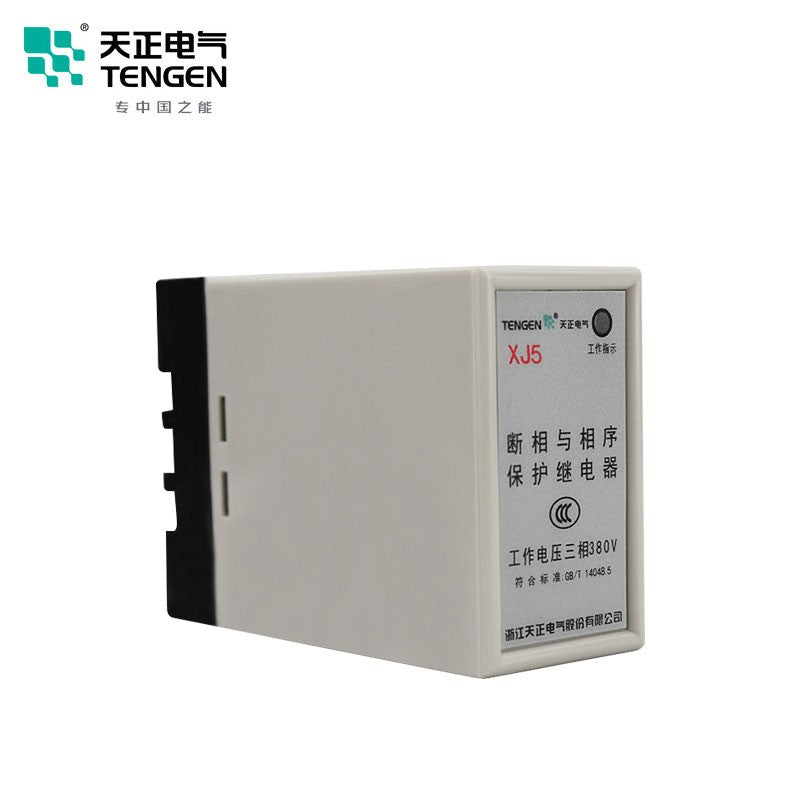 Tianzheng Electric TENGEN XJ3 380V phase failure and phase sequence protection relay 04040020001
