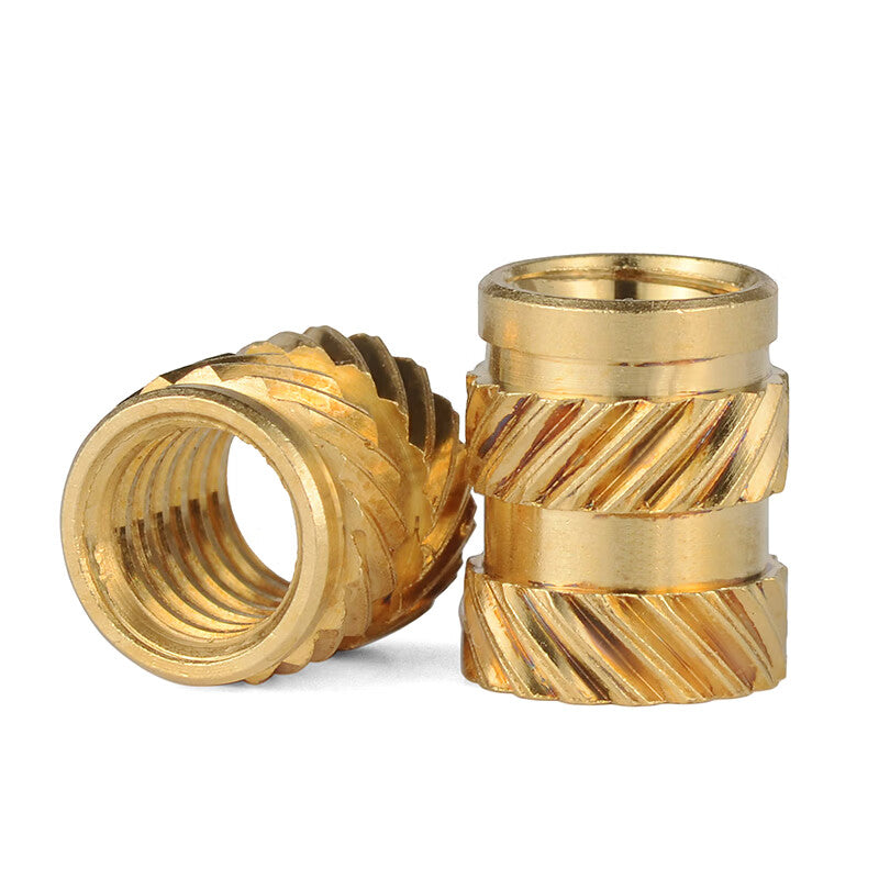 JINGGONG (Jinggong) Tu Ba Hot Melt Nuts, Injection Molded Copper Nuts, M3*4*4.2 (50 pieces)
