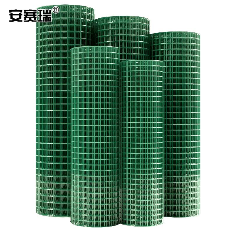Anseri wire mesh fence, aquaculture enclosure, wavy wire mesh, Dutch wire mesh, PVC coated wire mesh, 1.2m×30m, mesh size 6×6cm, PVC coated wire diameter 2.2mm. (430578)