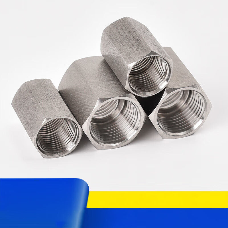 Deyu Products 304 Stainless Steel Internal Thread Straight Connector, Price: G3/4 (DN20) 6 cents
