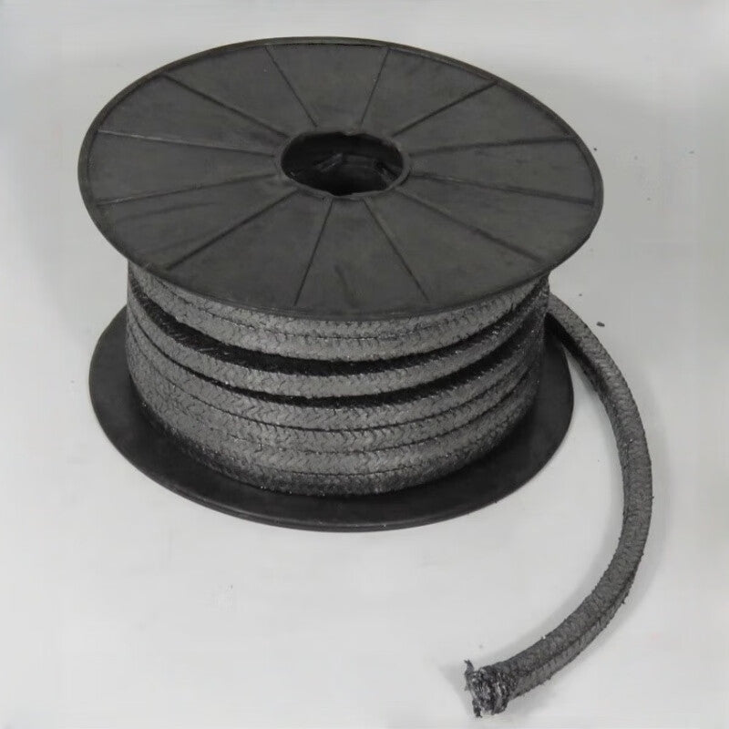 Starrucker graphite packing metal wire reinforced wear-resistant and high-temperature resistant nickel wire valve packing rope (6mm*6mm/coil)