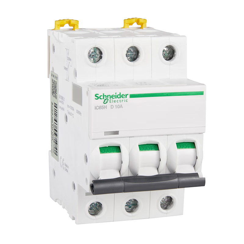 Schneider Electric iC65H 3P D10A Miniature Circuit Breaker