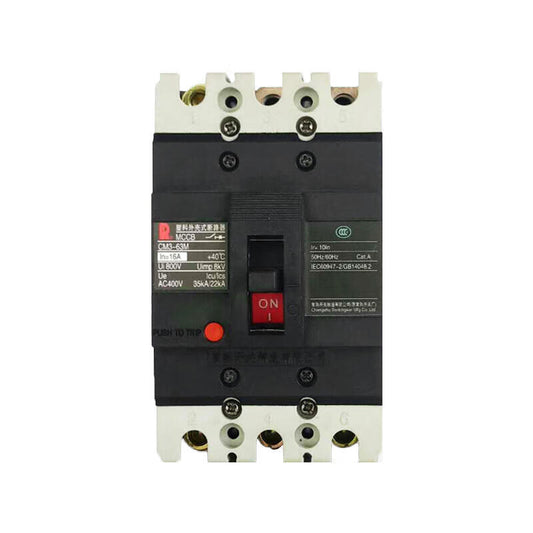 Changshu 3P 16A Circuit Breaker with 50kA Capacity - CM3-63M/3300