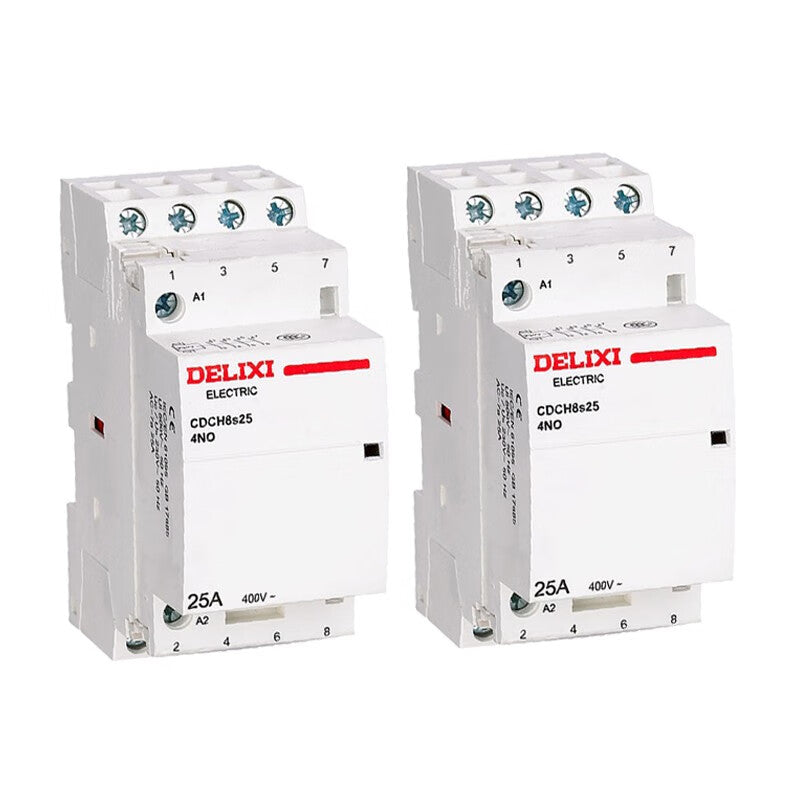 Delixi CDCH8S 63A AC Contactor 2P 1NO 220-240V