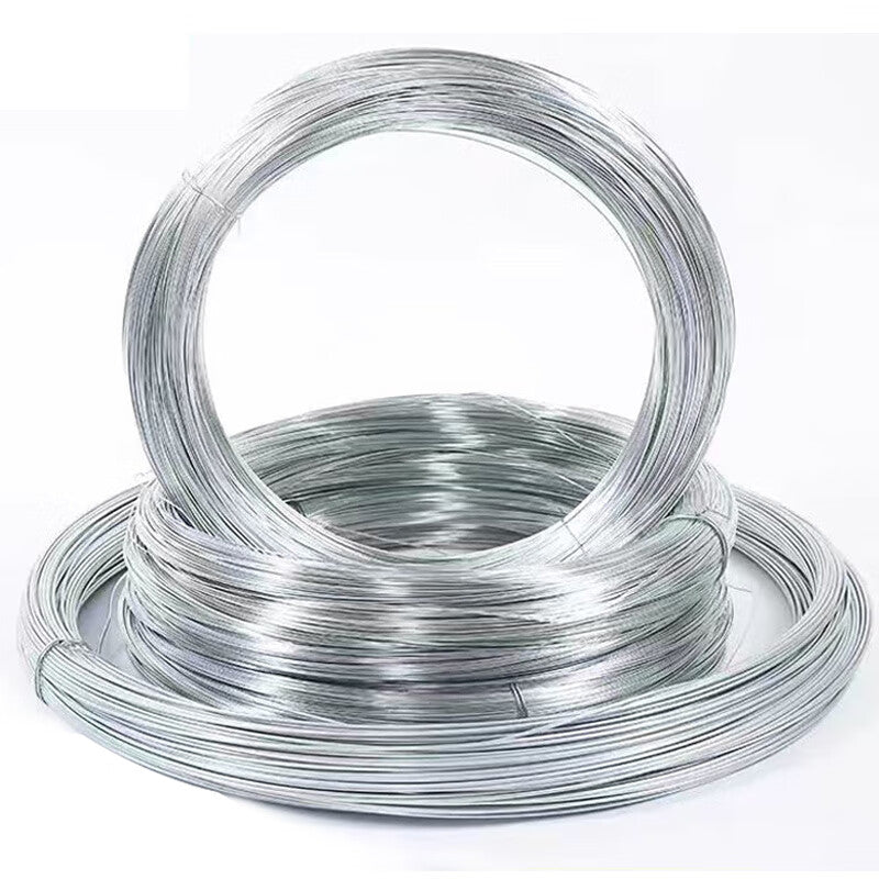 Jingu Lao KCAA-557 Industrial Galvanized Iron Wire, Rust-proof Electroplated Iron Wire, Construction Site Binding Thin Iron Wire, No. 18, 1KG, 1.2mm Thick, Approx. 113m Long