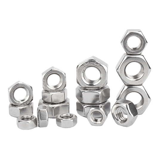 Bingyu 304 Stainless Steel External Hex Nut DIN934 M4 (500 pieces) BYH-61