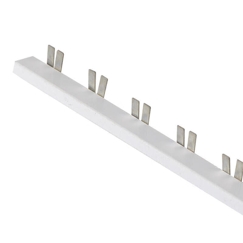 Delixi electrical bus 2P with leakage, 32A, 1.0*5, 1 meter, spacing 63mm; HLP2PL32A1005Z1M