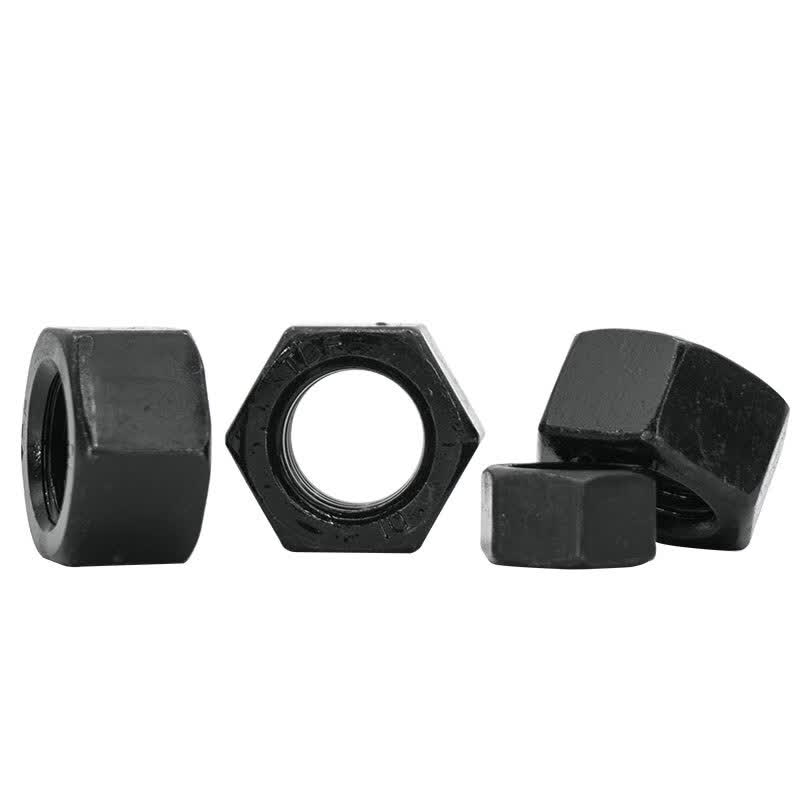 Bingyu BY-1112 Grade 10 High Strength Nuts, Bolts, Hex Nuts, Blackened (Quenched) GB6170A Type 1 M16 (P2.0) 50 pieces/pack