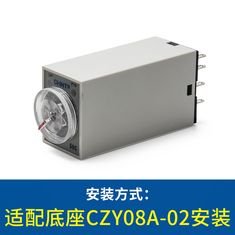 Chint JSZ6-2-30s-DC24V Time Relay Switch AC Adjustable