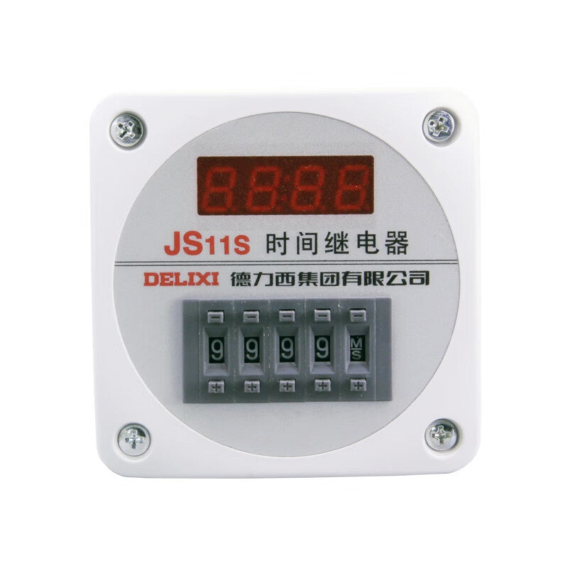 Delixi Electric Digital Display Time Relay JS11S AC220V