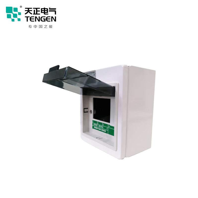 Tianzheng Electric (TENGEN) PZ30-4 exposed assembly electrical box 4 circuits single row 06060071582