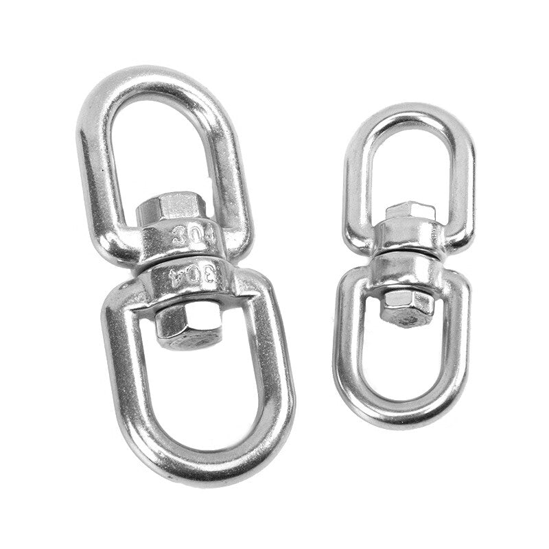 Deyu Crafts 304 Stainless Steel Rotary Ring, Universal Ring, Figure-8 Ring, Chain Link - One Price M8