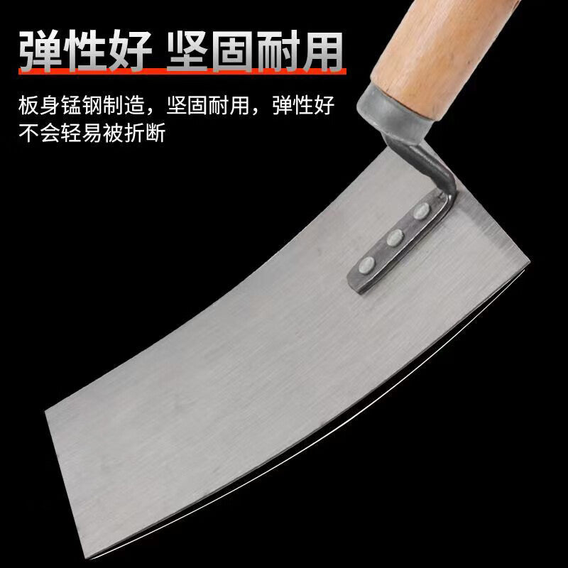 Fulida manganese steel trowel, putty scraper, plastering tool, trowel, iron plate scraper, cement scraper, bricklayer and masonry worker's special tool.