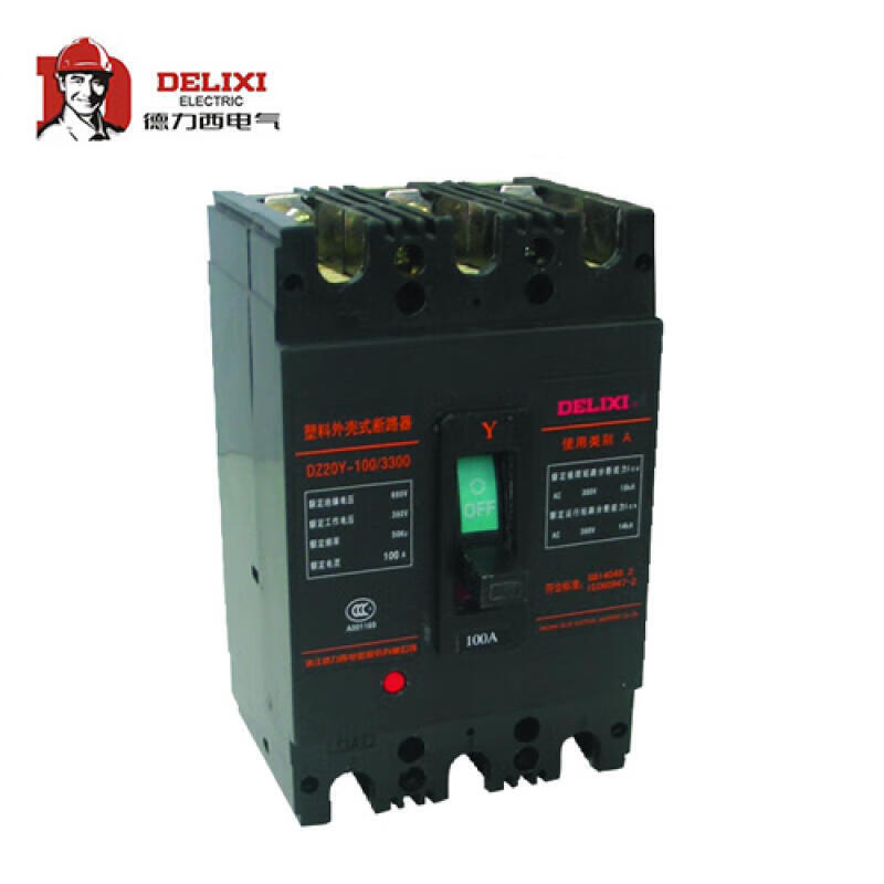 Delixi DZ20Y-630T/3300 Electric Circuit Breaker with Copper Busbar